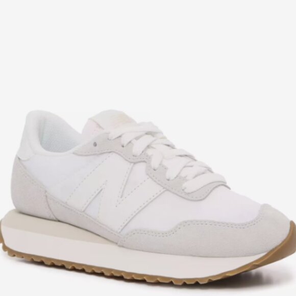 New Balance 237 Running Shoe,in Grey/White, Women's Size 6.5/Men's 5, New in Box - Picture 1 of 9